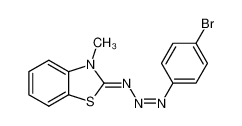 2-((Z)-(4-bromophenyl)triaz-2-en-1-ylidene)-3-methyl-2,3-dihydrobenzo[d]thiazole CAS:67959-26-6 manufacturer & supplier