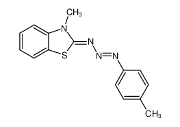 3-methyl-2-(1Ξ,2E)-p-tolyltriazenylidene-2,3-dihydro-benzothiazole CAS:67959-27-7 manufacturer & supplier