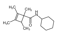 1,2,3,4-Tetramethyl-cyclobut-2-enecarboxylic acid cyclohexylamide CAS:67963-42-2 manufacturer & supplier