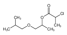 1-(2-methylpropoxy)propan-2-yl 2-chloropropanoate CAS:67969-81-7 manufacturer & supplier