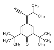 2-(3,5-di-tert-butyl-4-oxocyclohexa-2,5-dien-1-ylidene)-3-methylbutanenitrile CAS:67976-08-3 manufacturer & supplier