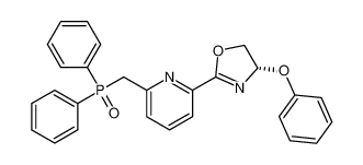 (S)-((6-(4-phenoxy-4,5-dihydrooxazol-2-yl)pyridin-2-yl)methyl)diphenylphosphine oxide CAS:679788-05-7 manufacturer & supplier