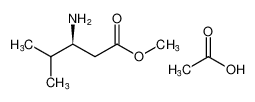 Pentanoic acid, 3-amino-4-methyl-, methyl ester, (3S)-, acetate CAS:679789-27-6 manufacturer & supplier