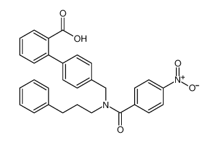 4'-((4-nitro-N-(3-phenylpropyl)benzamido)methyl)-[1,1'-biphenyl]-2-carboxylic acid CAS:679792-04-2 manufacturer & supplier