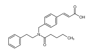 (E)-3-(4-((N-phenethylpentanamido)methyl)phenyl)acrylic acid CAS:679793-14-7 manufacturer & supplier