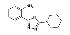 2-Pyridinamine, 3-[5-(1-piperidinyl)-1,3,4-oxadiazol-2-yl]- CAS:679794-73-1 manufacturer & supplier