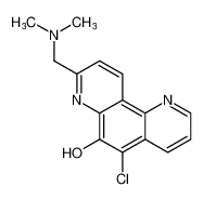 1,7-Phenanthrolin-6-ol, 5-chloro-8-[(dimethylamino)methyl]- CAS:679797-62-7 manufacturer & supplier