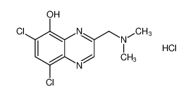 6,8-dichloro-3-((dimethylamino)methyl)quinoxalin-5-ol hydrochloride CAS:679797-69-4 manufacturer & supplier