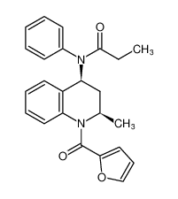 rel-N-((2R,4S)-1-(furan-2-carbonyl)-2-methyl-1,2,3,4-tetrahydroquinolin-4-yl)-N-phenylpropionamide CAS:679806-38-3 manufacturer & supplier