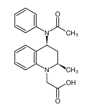 rel-2-((2R,4S)-2-methyl-4-(N-phenylacetamido)-3,4-dihydroquinolin-1(2H)-yl)acetic acid CAS:679807-51-3 manufacturer & supplier