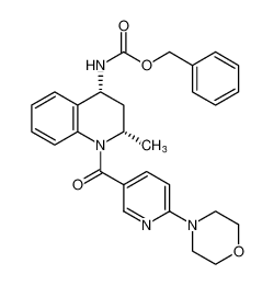 benzyl ((2S,4R)-2-methyl-1-(6-morpholinonicotinoyl)-1,2,3,4-tetrahydroquinolin-4-yl)carbamate CAS:679808-87-8 manufacturer & supplier