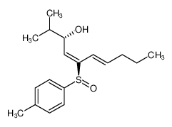 (S,4E,6E)-2-methyl-5-((S)-p-tolylsulfinyl)deca-4,6-dien-3-ol CAS:679813-37-7 manufacturer & supplier