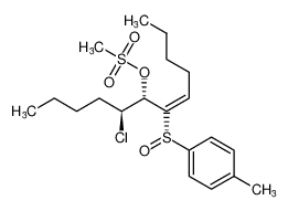 (5S,6R,E)-5-chloro-7-((S)-p-tolylsulfinyl)dodec-7-en-6-yl methanesulfonate CAS:679813-66-2 manufacturer & supplier