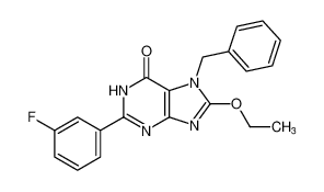 7-benzyl-8-ethoxy-2-(3-fluorophenyl)-1,7-dihydro-6H-purin-6-one CAS:679818-00-9 manufacturer & supplier