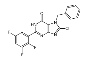 7-benzyl-8-chloro-2-(2,3,5-trifluorophenyl)-1,7-dihydro-6H-purin-6-one CAS:679818-10-1 manufacturer & supplier