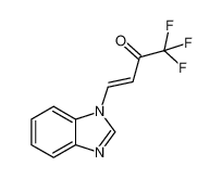 3-Buten-2-one, 4-(1H-benzimidazol-1-yl)-1,1,1-trifluoro-, (3E)- CAS:679829-29-9 manufacturer & supplier