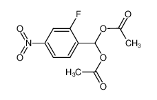 2-fluoro-4-nitrobenzaldehyde-bis-acetate_679839-53-3