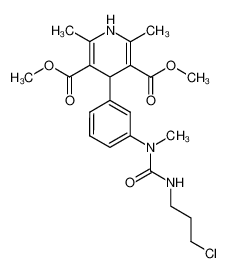 4-[3-[(3-chloropropylamino)carbonylmethylamino]phenyl]-1,4-dihydro-2,6-dimethyl-3,5-pyridinedicarboxylic acid dimethyl ester CAS:679839-70-4 manufacturer & supplier