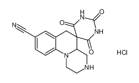 1,2,3,3',4,4',4a,6'-octahydro-2',4',6'-trioxospiro[1H-pyrazino[1,2-a]quinoline-5(6H),5'(2'H)-pyrimidine]-8-carbonitrile monohydrochloride CAS:679839-85-1 manufacturer & supplier