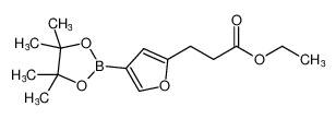 ethyl 3-(4-(4,4,5,5-tetramethyl-1,3,2-dioxaborolan-2-yl)furan-2-yl)propanoate CAS:679841-14-6 manufacturer & supplier