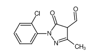 1-(2-chlorophenyl)-3-methyl-5-oxo-4,5-dihydropyrazole-4-carbaldehyde CAS:679843-75-5 manufacturer & supplier