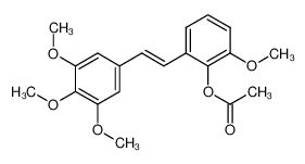 trans-2-Acetoxy-3,3',4',5'-tetramethoxystilben CAS:67985-76-6 manufacturer & supplier