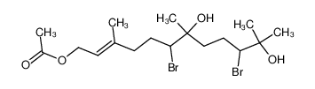 1-Acetoxy-6,10-dibrom-7,11-dihydroxy-3,7,11-trimethyl-trans-2-dodecen CAS:67987-62-6 manufacturer & supplier