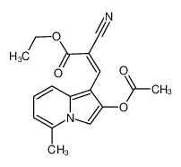 ethyl (Z)-3-(2-acetyloxy-5-methylindolizin-1-yl)-2-cyanoprop-2-enoate CAS:67988-54-9 manufacturer & supplier