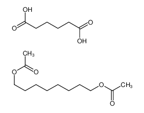 8-acetyloxyoctyl acetate,hexanedioic acid CAS:67989-19-9 manufacturer & supplier