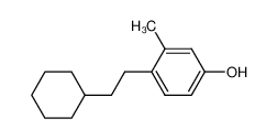 4-(2-Cyclohexyl-aethyl)-m-kresol CAS:6800-92-6 manufacturer & supplier