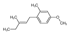 3-Methoxy-6-(3-methyl-penten-(2)-yl)-toluol CAS:6800-99-3 manufacturer & supplier