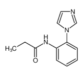 Propanamide, N-[2-(1H-imidazol-1-yl)phenyl]- CAS:68007-51-2 manufacturer & supplier