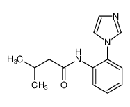 Butanamide, N-[2-(1H-imidazol-1-yl)phenyl]-3-methyl- CAS:68007-61-4 manufacturer & supplier