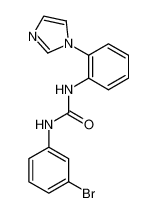 1-(3-bromo-phenyl)-3-(2-imidazol-1-yl-phenyl)-urea CAS:68008-22-0 manufacturer & supplier