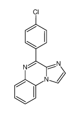 4-(4-chlorophenyl)imidazo(1,2-a)quinoxaline CAS:68008-82-2 manufacturer & supplier