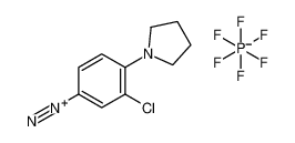 3-chloro-4-pyrrolidin-1-ylbenzenediazonium,hexafluorophosphate CAS:68015-92-9 manufacturer & supplier