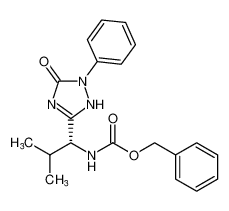 benzyl (R)-(2-methyl-1-(5-oxo-1-phenyl-2,5-dihydro-1H-1,2,4-triazol-3-yl)propyl)carbamate CAS:680183-13-5 manufacturer & supplier