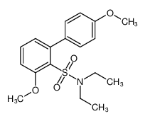 [1,1'-Biphenyl]-2-sulfonamide, N,N-diethyl-3,4'-dimethoxy- CAS:680183-52-2 manufacturer & supplier