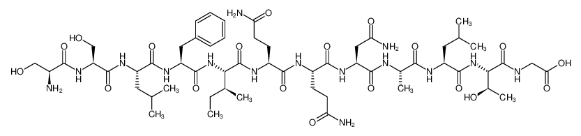 Glycine,L-seryl-L-seryl-L-leucyl-L-phenylalanyl-L-isoleucyl-L-glutaminyl-L-glutaminyl-L-asparaginyl-L-alanyl-L-leucyl-L-threonyl- CAS:680186-59-8 manufacturer & supplier