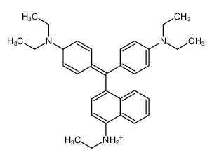 [4-[[4-(diethylamino)phenyl]-[4-(ethylamino)naphthalen-1-yl]methylidene]cyclohexa-2,5-dien-1-yl]-diethylazanium CAS:68019-08-9 manufacturer & supplier