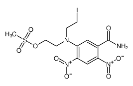 2-((5-carbamoyl-2,4-dinitrophenyl)(2-iodoethyl)amino)ethyl methanesulfonate CAS:680199-00-2 manufacturer & supplier