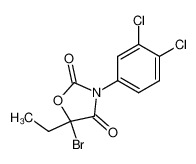 5-bromo-3-(3,4-dichloro-phenyl)-5-ethyl-oxazolidine-2,4-dione CAS:68020-08-6 manufacturer & supplier