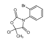 3-(2-bromo-phenyl)-5-chloro-5-methyl-oxazolidine-2,4-dione CAS:68020-28-0 manufacturer & supplier