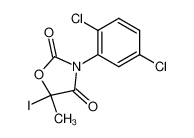 3-(2,5-dichloro-phenyl)-5-iodo-5-methyl-oxazolidine-2,4-dione CAS:68020-36-0 manufacturer & supplier