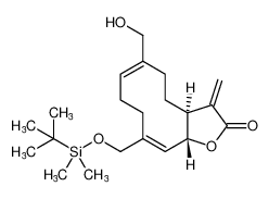 (3aS,6E,10E,11aR)-10-(((tert-butyldimethylsilyl)oxy)methyl)-6-(hydroxymethyl)-3-methylene-3a,4,5,8,9,11a-hexahydrocyclodeca[b]furan-2(3H)-one CAS:680202-88-4 manufacturer & supplier