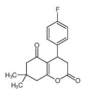 4-(4-fluorophenyl)-7,7-dimethyl-4,6,7,8-tetrahydro-2H-chromene-2,5(3H)-dione CAS:680210-10-0 manufacturer & supplier