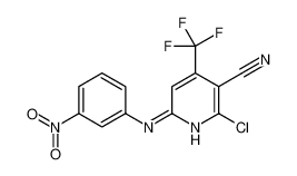 2-chloro-6-(3-nitroanilino)-4-(trifluoromethyl)pyridine-3-carbonitrile CAS:680214-05-5 manufacturer & supplier