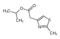 Isopropyl (2-methyl-1,3-thiazol-4-yl)acetate CAS:680215-71-8 manufacturer & supplier