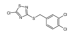 5-chloro-3-(3,4-dichlorobenzyl)thio-1,2,4-thiadiazole CAS:680221-27-6 manufacturer & supplier