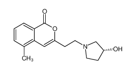 (R)-3-[2-(3-hydroxypyrrolidin-1-yl)ethyl]-5-methylisocoumarin CAS:680223-75-0 manufacturer & supplier